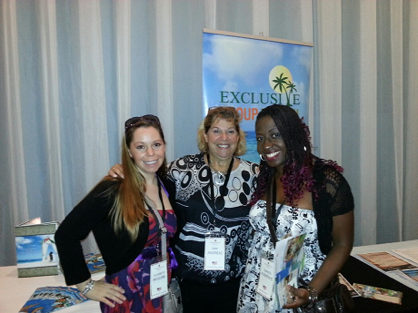 Elisabeth & Joanita with Ann Andreas, BDM w/ EGT